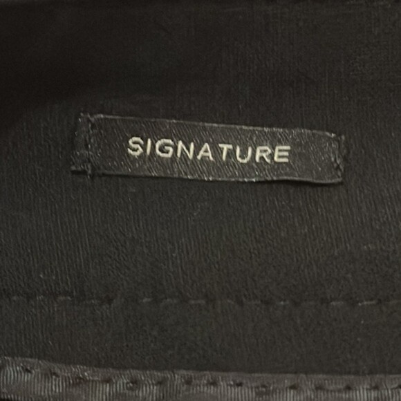 Talbots Signiture Straight Leg Dress Pants Womens 8 Career Minimalist Ponte Knit - Picture 9 of 16